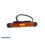 VALERYD LED Sidomarkeringsljus Valeryd gul med reflex 12-36V 0,5m kabel med hållare