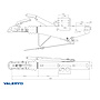 VALERYD Påskjutsbroms AL-KO 161S 950-1600 kg 1636G/1637/2051