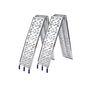 VALERYD Lastramp aluminium 2260x305mm, vikbar: 1160x305mm, 680 kg/par (2-pack)