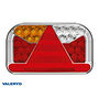 VALERYD LED Baklampa Vä 240x140x55 12/24V reflex, skylt-, dim- och backljus. Bajonettans