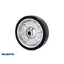VALERYD Reservhjul 200x60mm med stålfälg. Fullgummihjul 500kg